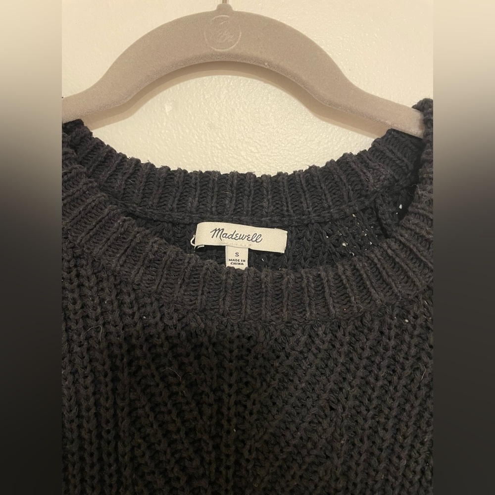 Madewell Black Sweater Size S - Picture 4 of 4